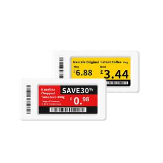 2,13-calowa, wielojęzyczna elektroniczna etykieta półkowa z serii Lite