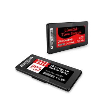 2,9-calowa elektroniczna zawieszka do półek z serii Slim