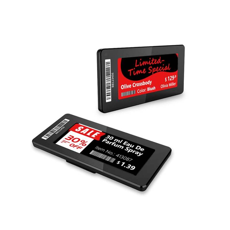 2,9-calowa elektroniczna zawieszka do półek z serii Slim