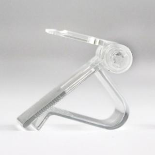 Cyfrowy pionowy klips do etykiet półkowych na płaską powierzchnię