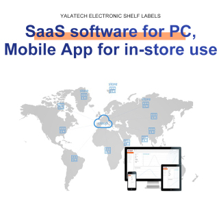 1,54-calowa elektroniczna etykieta półki