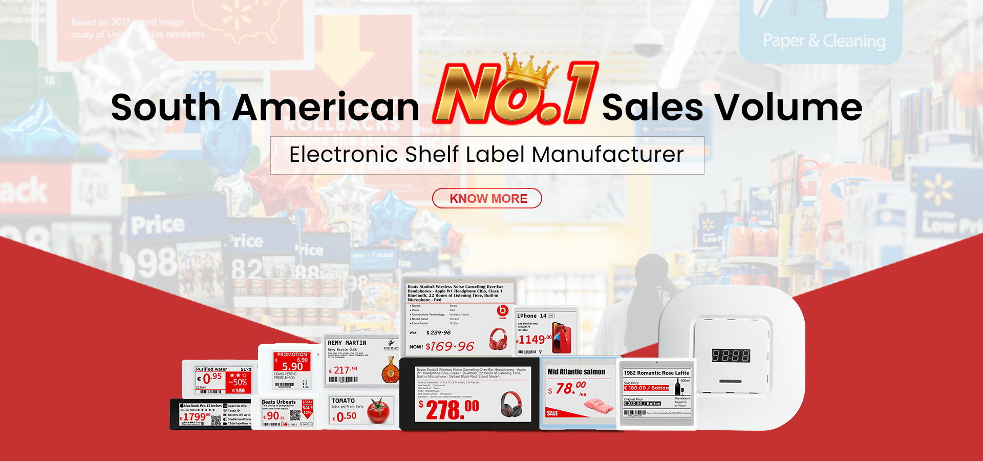 Etykieta ESL dla sieci sklepów